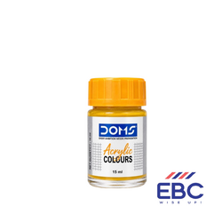 DOMS ACRYLIC COLOUR - 084 CHROME YELLOW 15ML